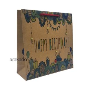 ساک دستی طرح هدیه تولد